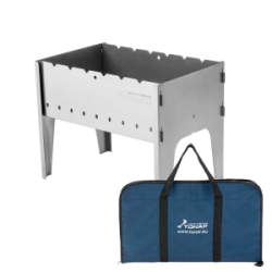 Мангал разборный Helios 2мм, 490x310x370мм, сумка (T-M01-2-S)