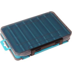 Коробка для воблеров Kosadaka TB-S31D-BLU, 20*13.5*3.5см, двухсторонняя, тёмно-голубая