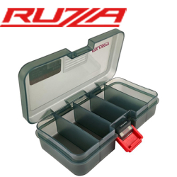 Ruzza Коробка для приманок 138x77x31мм 4 перегородки