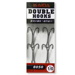 Крючки двойные Kaida 8050 #1/0