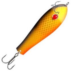 Блесна Kuusamo Professor 1, 115/27 (бусинка) Tapas Olive, BL/G/O-B, UV