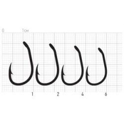 Крючки Cobra CARP сер. CC302 разм.002 8шт.