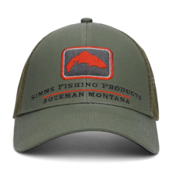 Кепка Simms Trout Icon Trucker, Smokey Olive