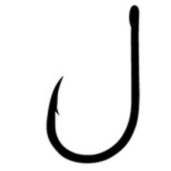 Крючок Gamakatsu LS-3313F Ring Eye N-L №08 (14шт)