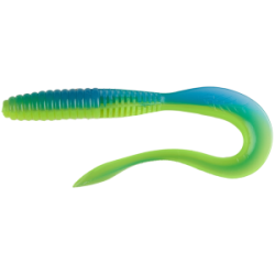 Силиконовая приманка @SnastiZdraste Червь 10см #002-Голубая Мята (6шт)