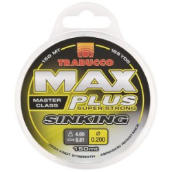 Леска Trabucco Max Plus Sinking 150m Brown - 0.22mm 4.90kg