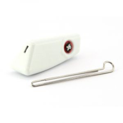 Груз крашеный разборная чебурашка "ПРОХОДИМЕЦ" 36 гр., цвет 08-люминисцентный белый