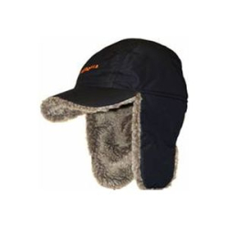 Шапка с козырьком Kosadaka Alaska плащевка мембрана черная Ala-kz-Bl