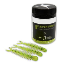 Силиконовые приманки 11Lures Dzen цвет Toxic