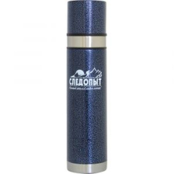 Термос "СЛЕДОПЫТ" с двойной крышкой, 0,75 л