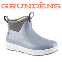 Grundens Deck-Runner Ankle Boot, Smoke