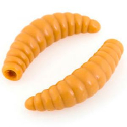 Силиконовая приманка Akara Trout Time MAGGOT 1,6 Garlic 445 (10 шт.)