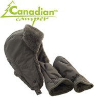 Canadian Camper Шапка и варежки (комплект)