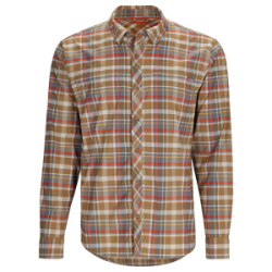 Рубашка Simms BugStopper LS Shirt, Simms Chestnut Multi Plaid, XL