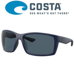 Costa Reefton 580P (Matte Dark Blue/ Gray, Large)