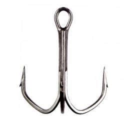 Тройник Vido Craft VD-096 (BN) "Outbarb Treble Hooks" уп. 10 шт. # 2 VD096-2(10)