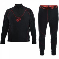 Термобелье Комплект мужской ХСН "Winter I HSN-180" флис жаккард, черный - (52-54/182)