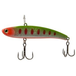 Воблер EcoPro Vib Nemo Slim 80мм 17гр цв. 023 Broken Lime