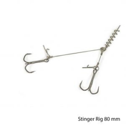 Оснастка стальная Stinger Rig Krakbait 6 см - 0.6 мм