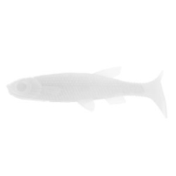 Силиконовая приманка Helios Nelma 3.15"/8 см White 6шт. (HS-26-001)