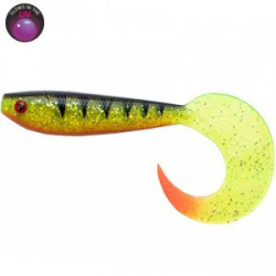 Силиконовая приманка Fox Rage UV Pro Grubs 23cm цв. Perch (NPG012)