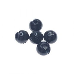 Вольфрамовая головка Namazu Pro TiA Tungsten Head Trout, р. 3,8, вес 0,5 г, цв. черный (5 шт.)