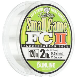 Леска флюорокарбоновая Sunline SWS Small Game FC II 120m #0.35 1.2lb