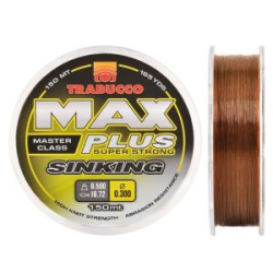Леска Trabucco Max Plus Sinking 150m Brown - 0.20mm 4.00kg