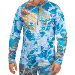 Джерси на молнии Graff 962-CL-2 цвет синий р. 3XL