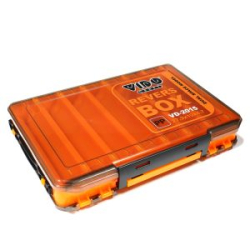 Коробка для приманок Vido Craft VD-2015 Revers Box, оранжевая, размер 27.3х19х4.7см