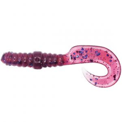 Cиликоновая приманка RuBaits Classic Twister 2,3" 8 шт. - RBCT57Rd13 - Красная смородина