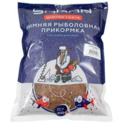 Прикормка Yaman Winter Taste Плотва зимняя увлажненная (карамель), цв. охра, 700 гр.