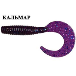 Силиконовая приманка Crazy Fish Angry Spin 1.8" 79-45-98-6 кальмар цв. Space