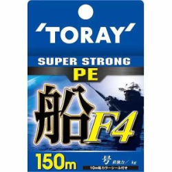 Шнур PE Toray Super Strong PE Fune F4 150m # 2.5