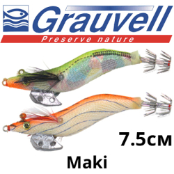 Grauvell Titan Squid Jig Maki 7.5 cm