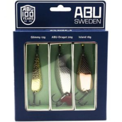 Набор блесен колеблющихся ретро Abu Garcia Retro Spoon 3-pack 100y №3