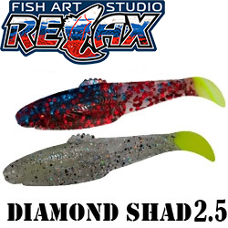 Relax Diamond Shad 2.5" 6.2см