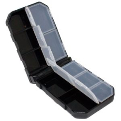 Коробка для мелочей Kaida K06-1S цв. черный 110х74х31мм