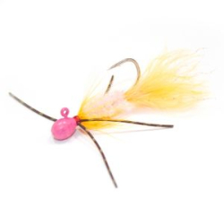 Мормышка горизонтальная Тула кр. Hayabusa №2-розовая 1.5г. мгр-2315