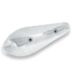 Блесна колеблющаяся незацепляйка Akara Legend Atom один крючок 70 мм 15 гр. цвет Sil