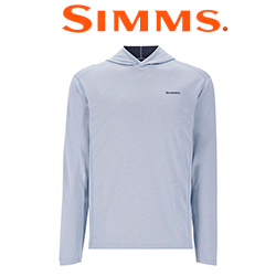 Simms Bugstopper Hoody, Steel Blue Heather