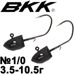 BKK Refrax Jig - Black 1/0#