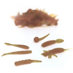 Силиконовые приманки Mormix White - Oil