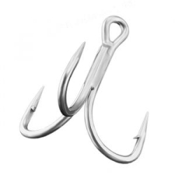 Крючки тройные Sprut Moto ST-66 TN #3/0 (Treble Tinned Power Hook) 1упак*5шт