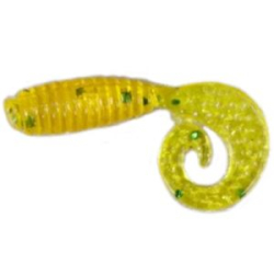 Силиконовая приманка Russian Bass - Твистерок 0,8" 20мм (16 шт/уп) цвет #011, активный аттрактант.