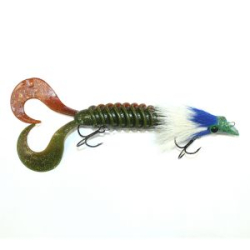 Приманка RSK Fishing MAUS XL Diver (диаметр головы 20,5 mm) 23см 75гр тело цвет 028 сине-белая голова