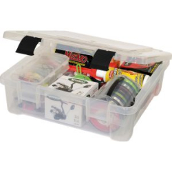 Коробка Plano 708001 Xl Stowaway>Clear W/Black Latches (43.8cm x 40.6cm x 13.3cm) (1561235)