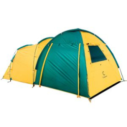 Палатка летняя кемпинговая двухслойная СЛЕДОПЫТ AMUR-3, 3-х местная