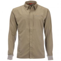 Рубашка Simms Bugstopper Intruder BiComp LS Shirt '21, Tan, XL