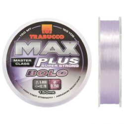 Леска Trabucco Max Plus Bolo, Clear Violet 150m - 0.16mm 2.65kg